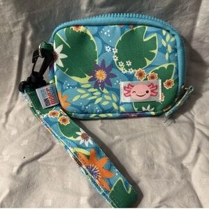 Axolotl Wristlet Coin Pouch | Little Brownie Bakers Girl Scouts Zipper Bag